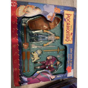 Pocahontas Action Figure Gift Set; John Smith and